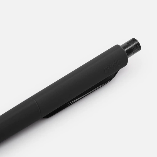 Ручка шариковая Prodir DS8 PRR-T Soft Touch, черная