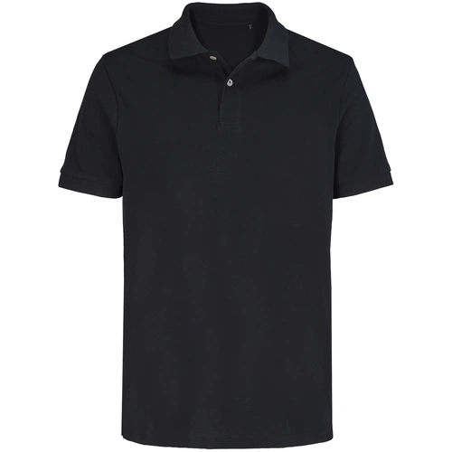 Рубашка поло унисекс Pacific, черная