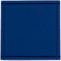 Лейбл из ПВХ Dzeta, L, синий