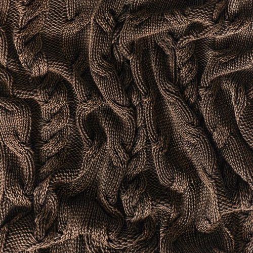 Плед Hygge, коричневый