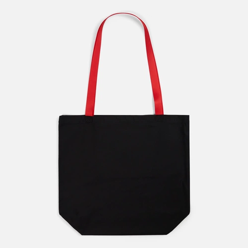 Шопер B5, черный с красными ручками