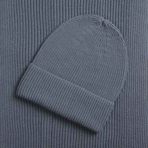 Шарф Nobilis Mono, серый (стальной)