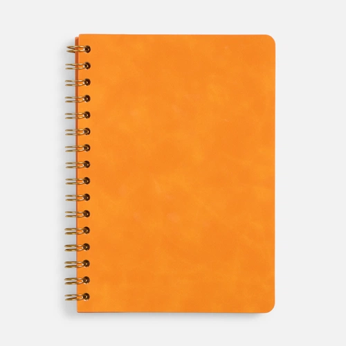 Ежедневник Spiral, недатированный, оранжевый