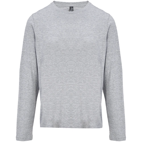 Футболка с длинным рукавом женская Monarch Women, серый меланж