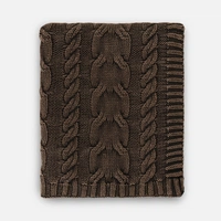 Плед Hygge, коричневый