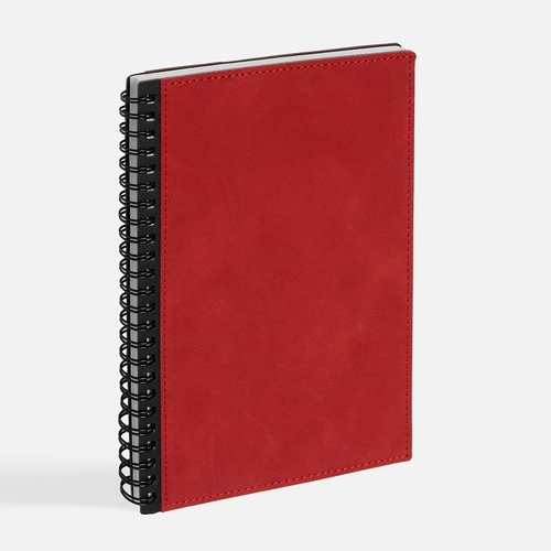 Ежедневник Notera, недатированный, красный