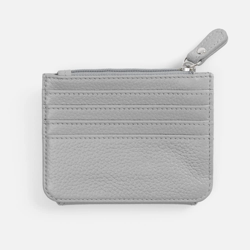Картхолдер на молнии Unison, серый