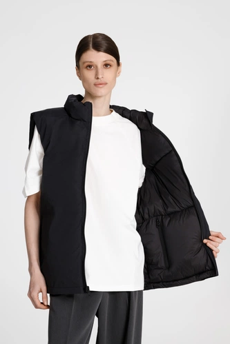 Жилет двусторонний V2, черный