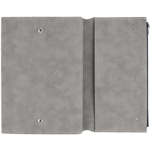 Ежедневник Grace на заказ, недатированный, серый