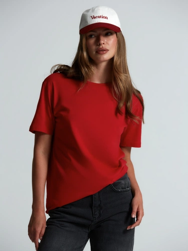 Футболка унисекс Streetwise, красная