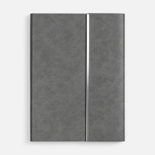 Ежедневник Petrus Flap, недатированный, серый