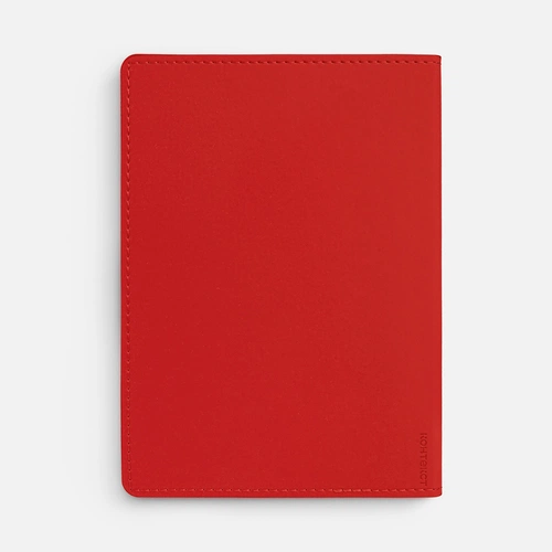 Ежедневник Tact, недатированный, красный