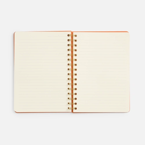 Ежедневник Spiral, недатированный, оранжевый
