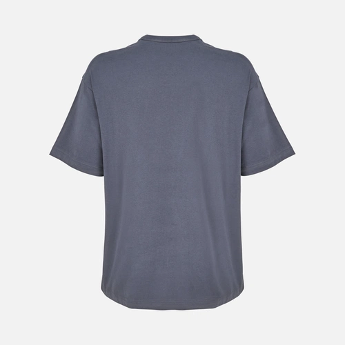 Футболка оверсайз мужская Boxy Men, темно-серая (графит)