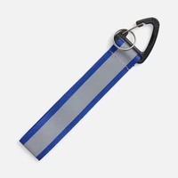 Светоотражающий брелок Flashline, серый с синим