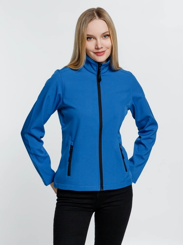 Куртка софтшелл женская Race Women ярко-синяя (royal)