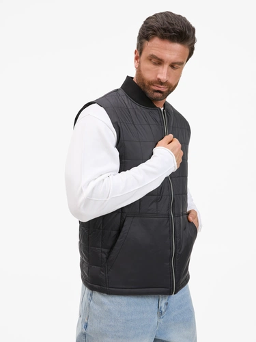 Жилет унисекс Warmbridge, черный