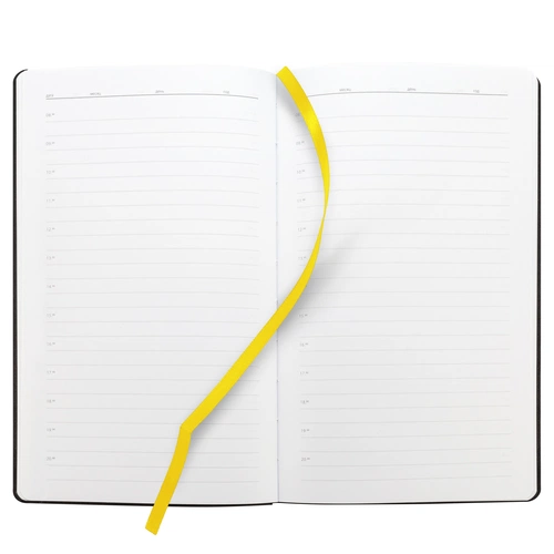 Ежедневник Knit, недатированный, желтый