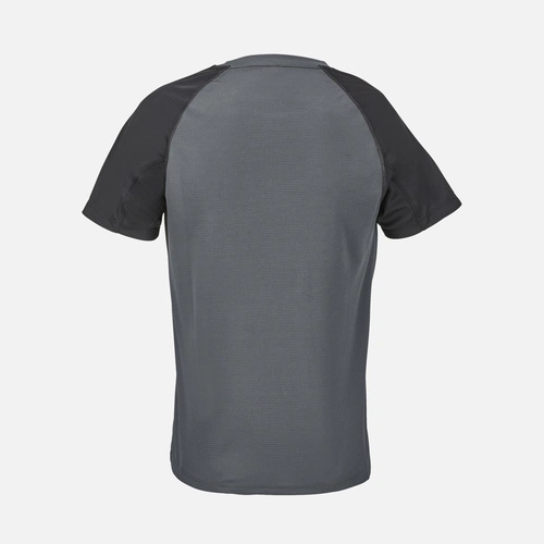 Футболка спортивная женская Vortex Women, черная с темно-серым