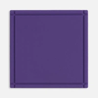 Лейбл из ПВХ Dzeta, L, фиолетовый