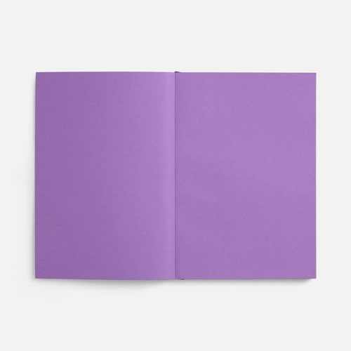 Ежедневник Flat, недатированный, фиолетовый, ver.2