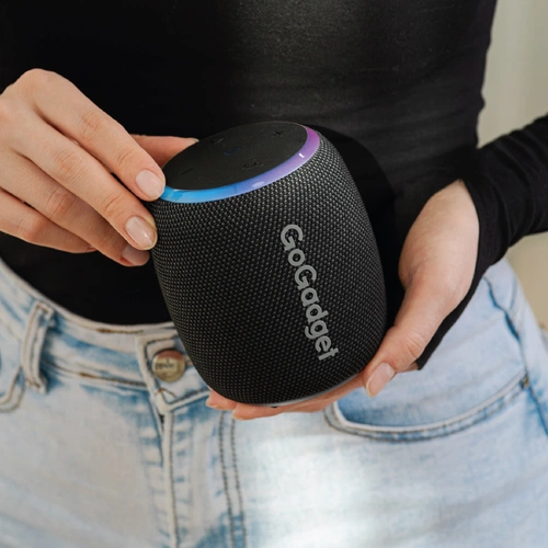 Водонепроницаемая колонка с подсветкой CityWave Pro, черная