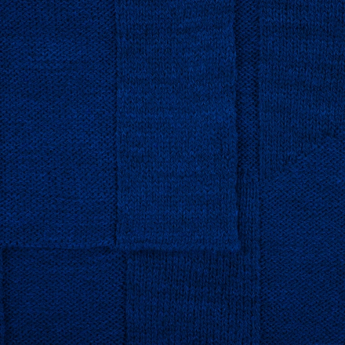 Плед Rombus, темно-синий (кобальт)