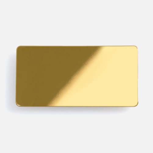 Значок Magnet Matto, золотистый глянцевый