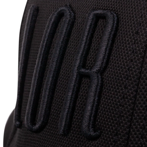 Бейсболка Harris с 3D-вышивкой, черная