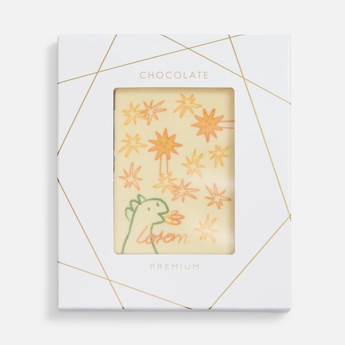 Шоколадная открытка