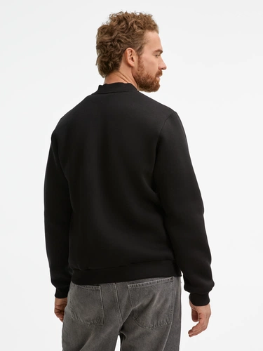 Бомбер унисекс Estado, черный