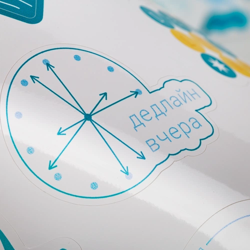 Наклейки ПВХ Sticker Pack на заказ, M