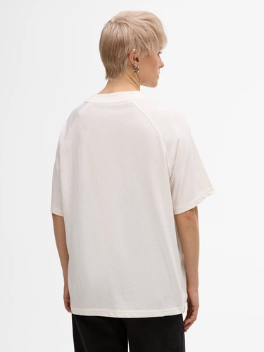 Футболка унисекс оверсайз T2, молочно-белая