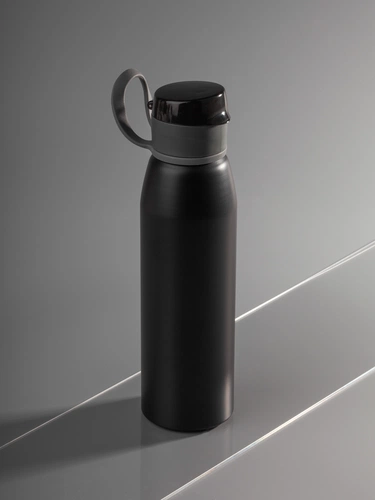 Бутылка для воды Billy Gym, матовая черная