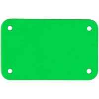 Лейбл из ПВХ Kreta, S, зеленый неон