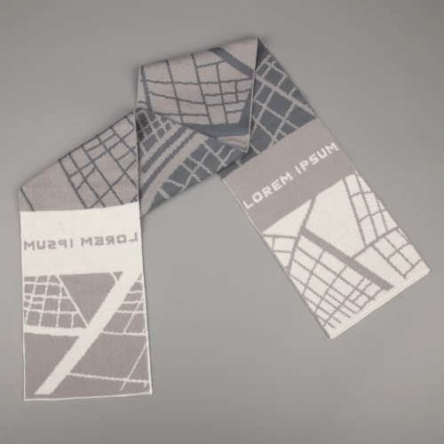 Шарф на заказ Tricksy Light, S, полушерсть