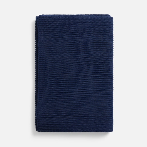 Шарф Nobilis Mono, темно-синий