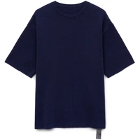 Джемпер с коротким рукавом Siluetti Volumica, темно-синий