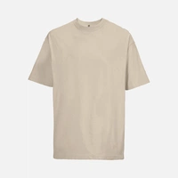 Футболка оверсайз мужская Boxy Men, бежевая (льняная)