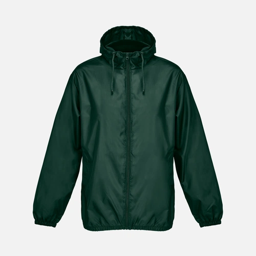 Ветровка унисекс Shield, темно-зеленая