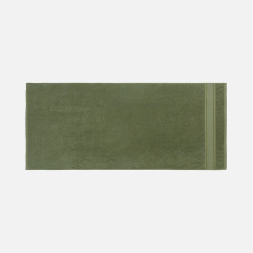 Полотенце махровое Terrychic, среднее, зеленое