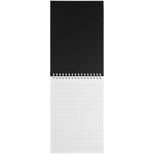 Блокнот Dali Mini в клетку, черный