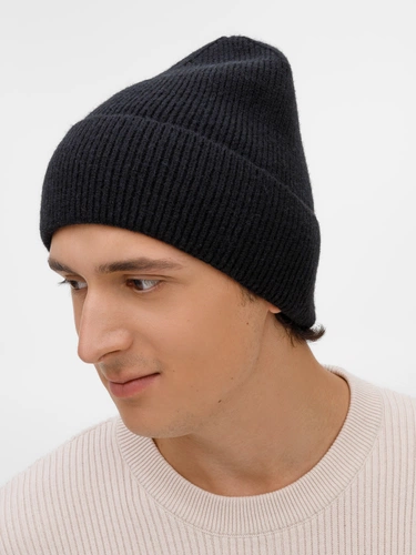 Шапка Color Boom, черная