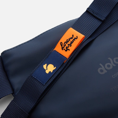 Поясная сумка Traffic, синяя с нанесением и кастомизацией