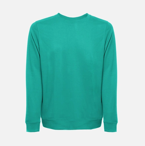 Свитшот унисекс Colombo, изумрудно-зеленый