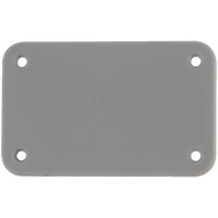 Лейбл из ПВХ Kreta, S, серый