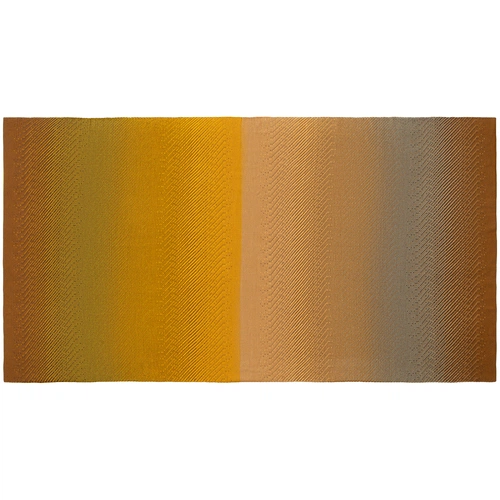 Плед Dreamshades, желтый с коричневым