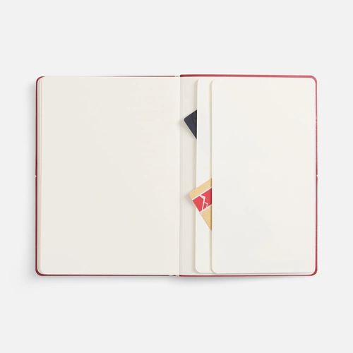 Ежедневник Kuka, недатированный, ver.2, красный