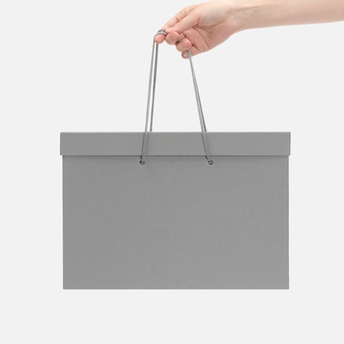 Коробка Handgrip, горизонтальная, серая