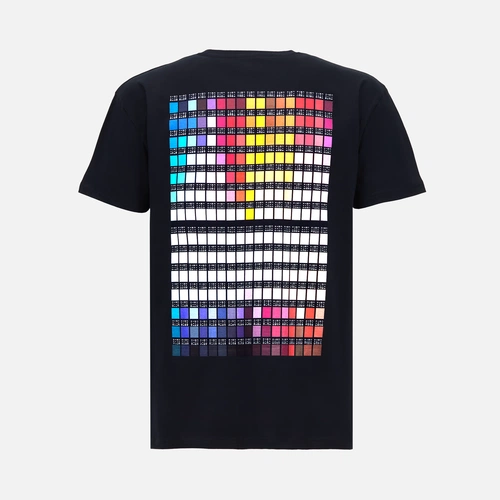 Футболка T-bolka 160 с DTG-печатью Kornit Color Chart 3, темно-синяя, размер L